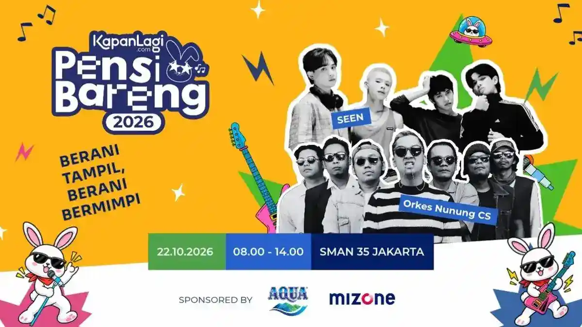 SMAN 35 Jakarta Jadi Penutup Roadshow Kapanlagi Pensi Bareng 2026
