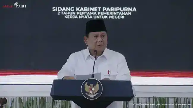 Pesan Prabowo untuk Kabinet Merah Putih dalam Sidang Paripurna
