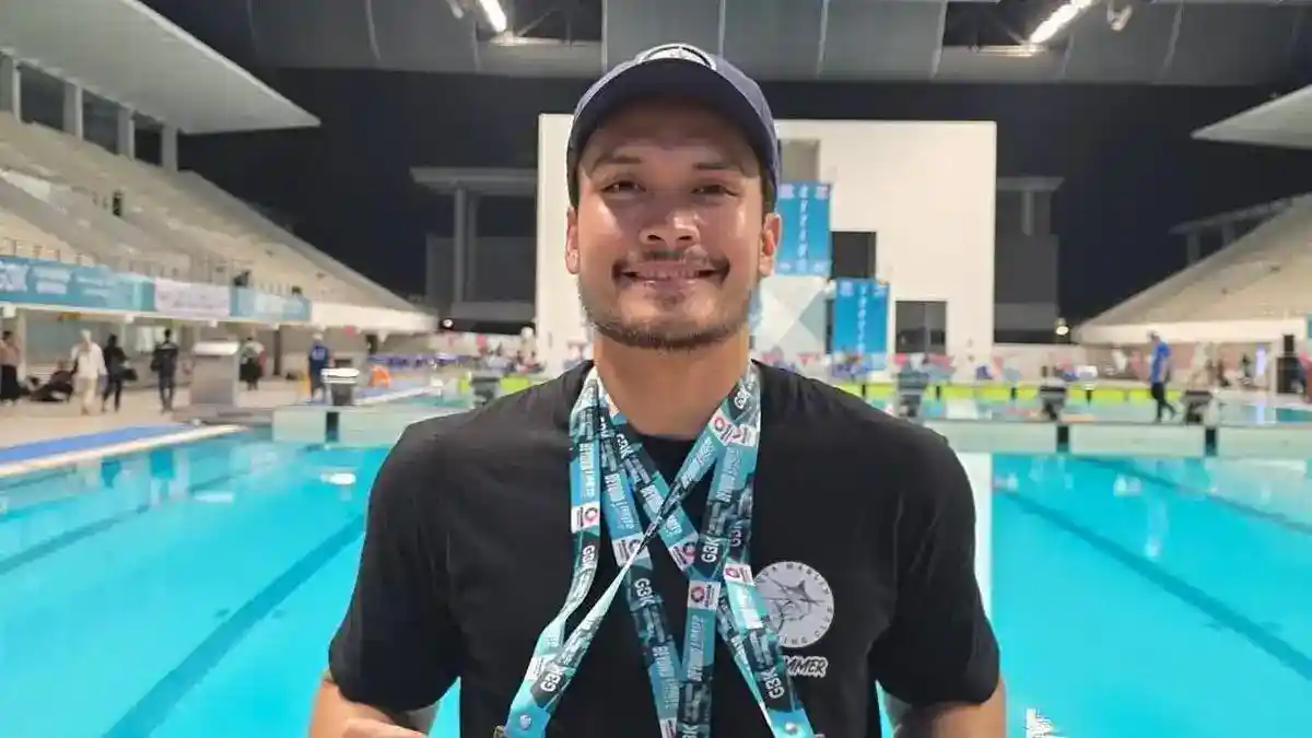 Randy Pangalila Cari Sensasi Kompetisi Baru lewat Renang dan Angkat Besi