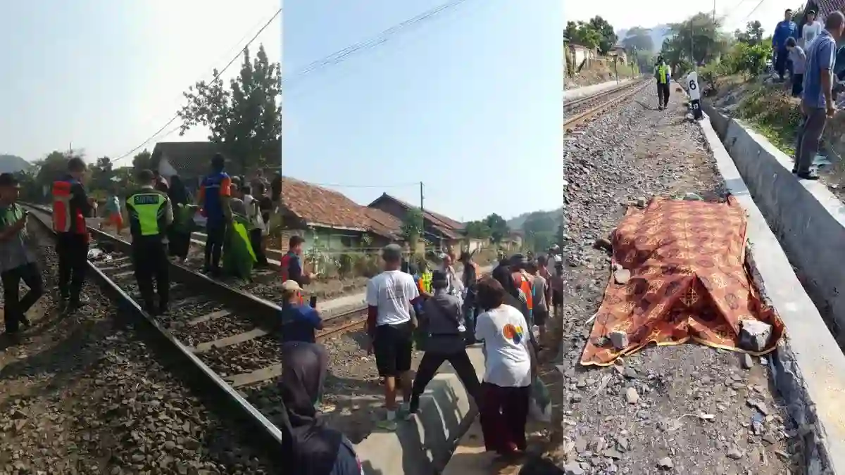 Pemotor 21 Tahun Tewas Tertabrak Kereta Babaranjang di Bandar Lampung