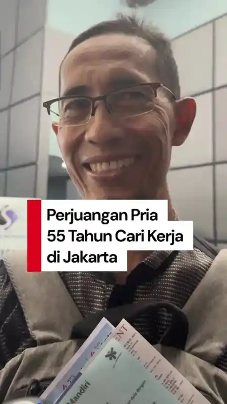 Tetap Produktif Setelah Pensiun, Zaini Mencari Peluang Kerja di Usia 55 Tahun